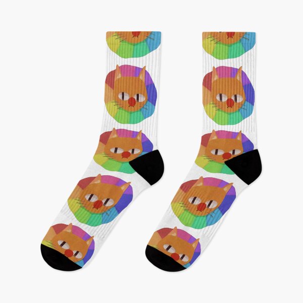 Item preview, Colorful Clown Cat designed and sold by Asutip.