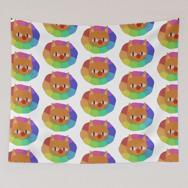 Item preview, Colorful Clown Cat designed and sold by Asutip.