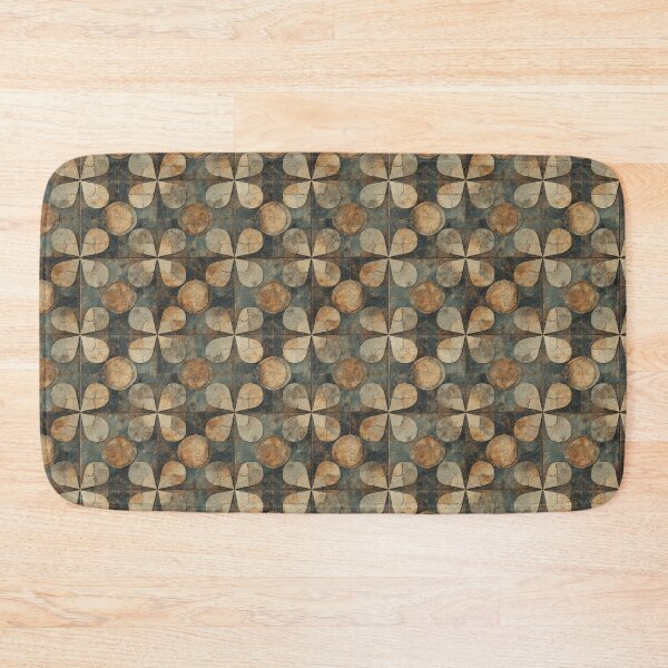 Item preview, Earthbound Geometry: A Mid-Century Modern Tile Composition designed and sold by Virtuals1.
