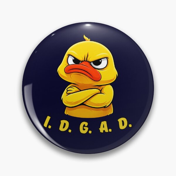 Item preview, Grumpy Duck - I Don't Give A Duck designed and sold by gbtrading.