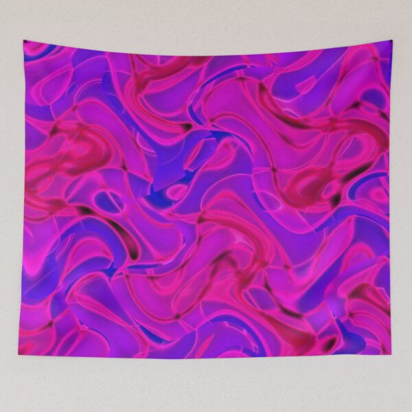 Item preview, Pink and Blue Swirls designed and sold by Poetic Patterns Studio.