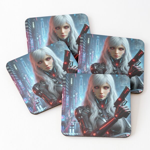Item preview, Copy of Detective Ariadna-7-Cyberpunk designed and sold by ChidaStore.