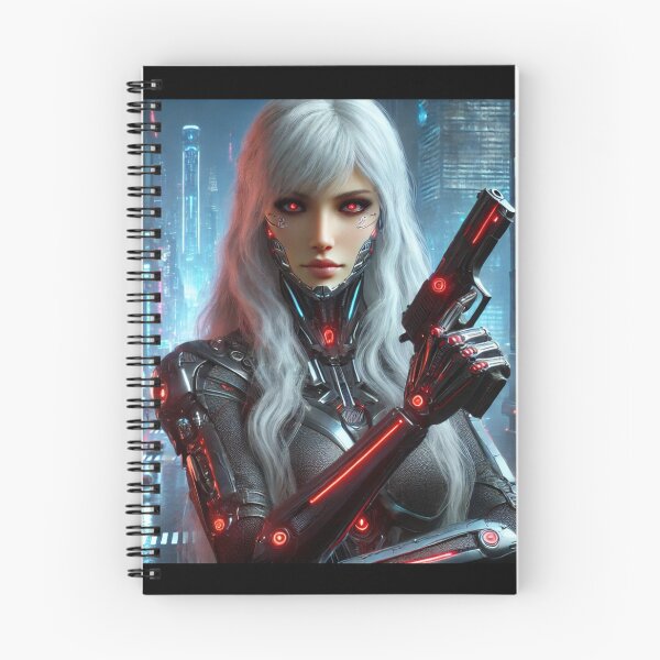 Item preview, Copy of Detective Ariadna-7-Cyberpunk designed and sold by ChidaStore.