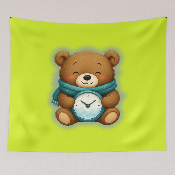 Item preview, Sleepy Teddy Bear Winter Master. designed and sold by Zofia Sosnecka.