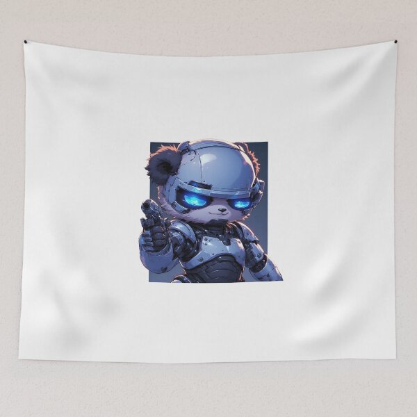 Item preview, 80s RoboPanda Comic Art designed and sold by owi-art.