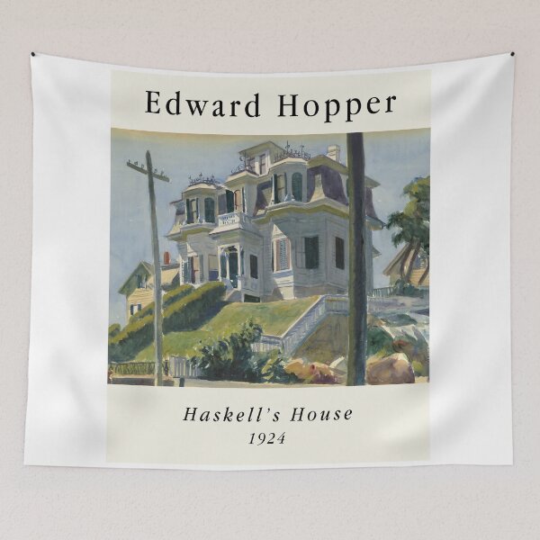 Item preview, Edward Hopper Haskell’s House Realism designed and sold by LaFabricaArt.