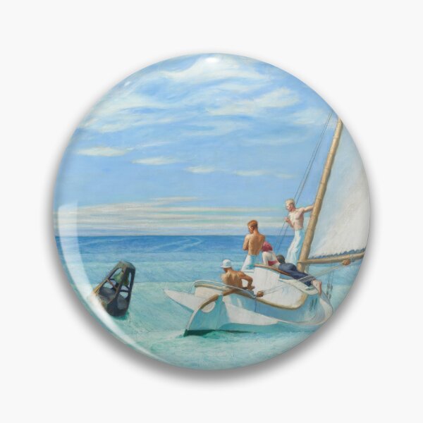 Item preview, Edward Hopper Ground Swell Realism designed and sold by LaFabricaArt.