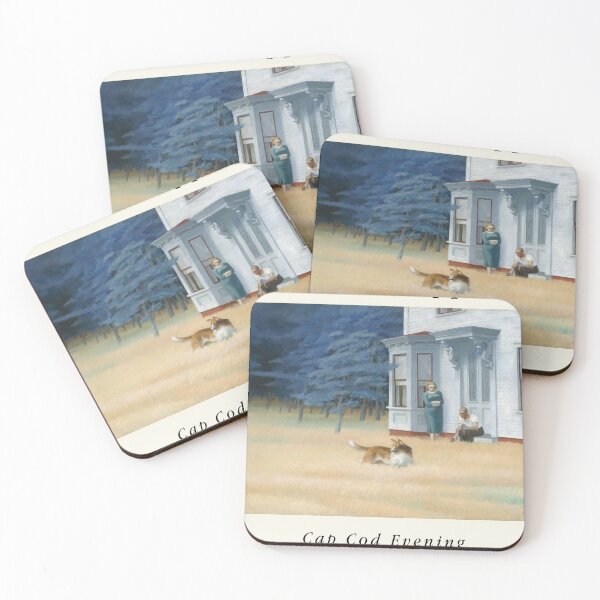 Item preview, Edward Hopper Cape Cod Evening Realism designed and sold by LaFabricaArt.