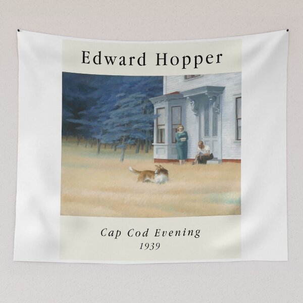 Item preview, Edward Hopper Cape Cod Evening Realism designed and sold by LaFabricaArt.