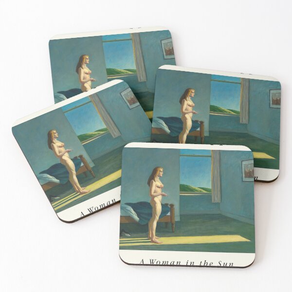 Item preview, Edward Hopper A Woman Sunlight designed and sold by LaFabricaArt.
