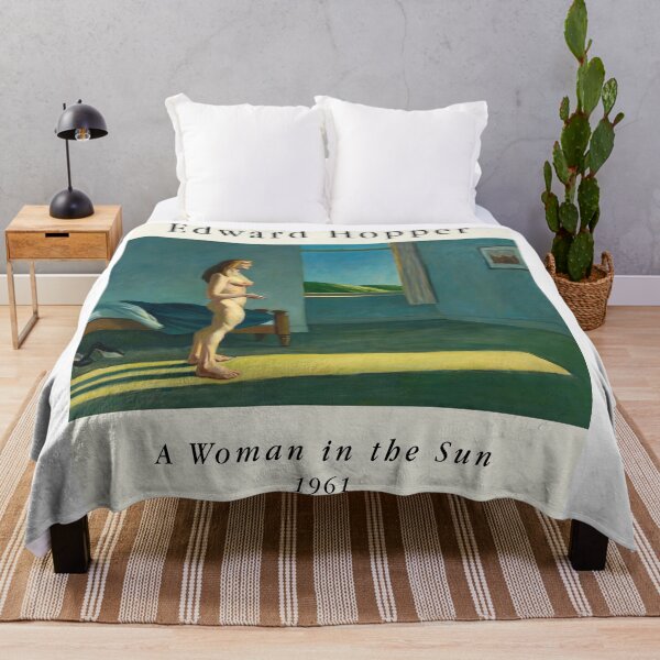 Item preview, Edward Hopper A Woman Sunlight designed and sold by LaFabricaArt.