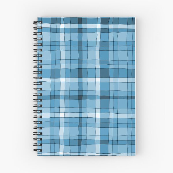 Item preview, Blue Plaid Funky Rustic Retro Contemporary Pattern designed and sold by kierkegaard.