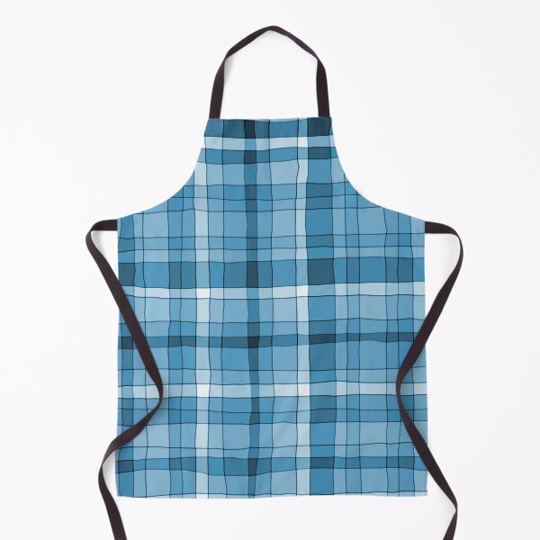 Item preview, Blue Plaid Funky Rustic Retro Contemporary Pattern designed and sold by kierkegaard.