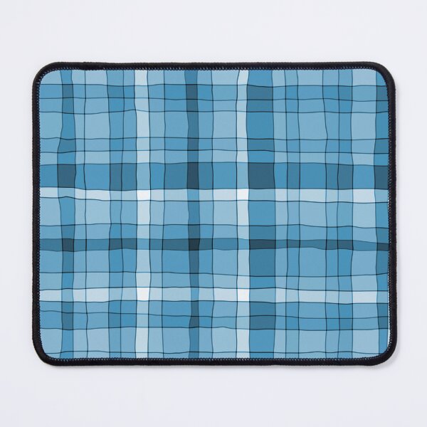 Item preview, Blue Plaid Funky Rustic Retro Contemporary Pattern designed and sold by kierkegaard.
