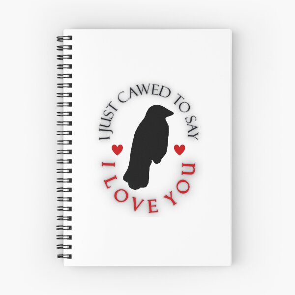 Item preview, I just cawed to say I love you  designed and sold by MiKaBerlin.