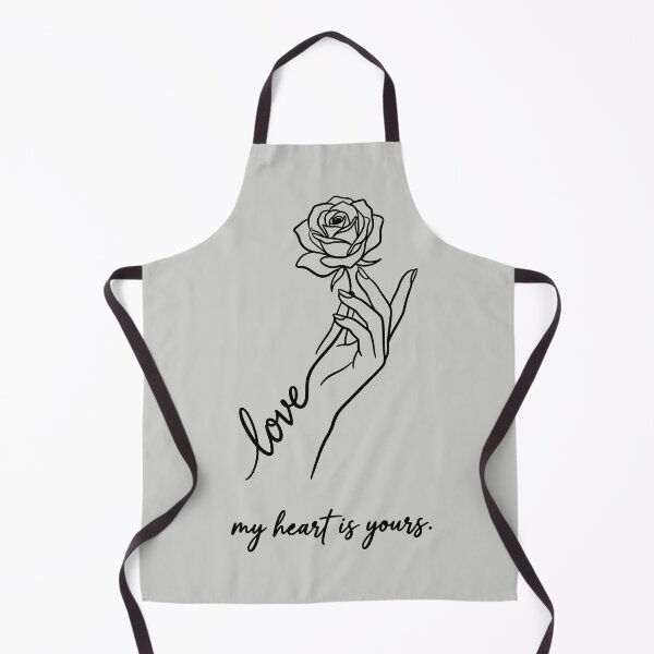 Item preview, My Heart Is Yours Rose | Valentine Typography designed and sold by WAMTEES.