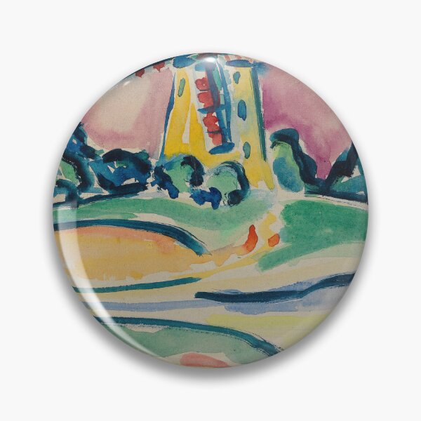 Item preview, Ernst Ludwig Kirchner Windmühle Expressionism designed and sold by LaFabricaArt.
