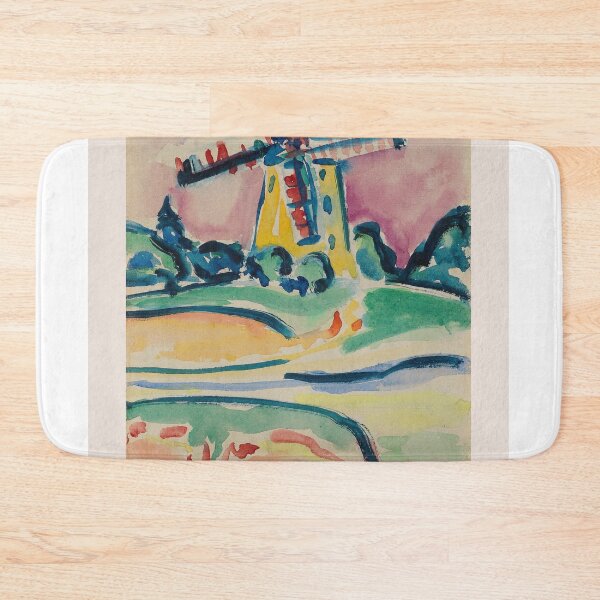 Item preview, Ernst Ludwig Kirchner Windmühle Expressionism designed and sold by LaFabricaArt.