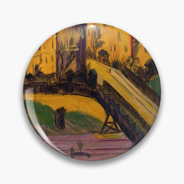 Item preview, Ernst Ludwig Kirchner Vista de la ciudad Expresionismo designed and sold by LaFabricaArt.