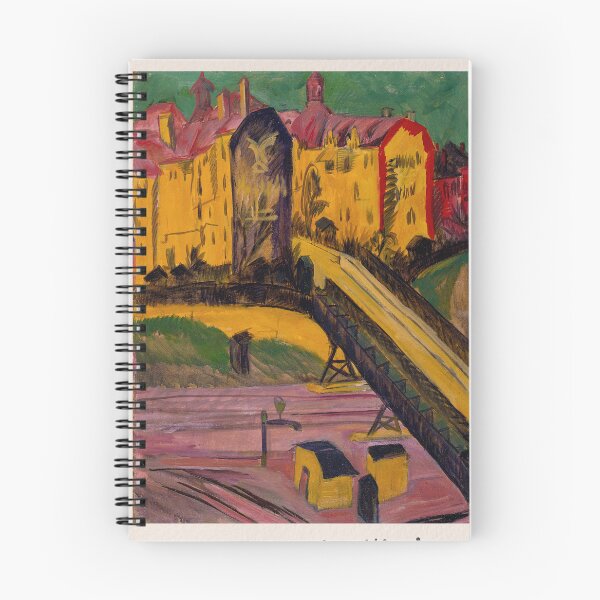 Item preview, Ernst Ludwig Kirchner Vista de la ciudad Expresionismo designed and sold by LaFabricaArt.