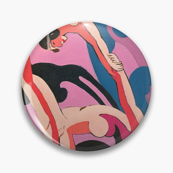 Item preview, Ernst Ludwig Kirchner Two Acrobats designed and sold by LaFabricaArt.