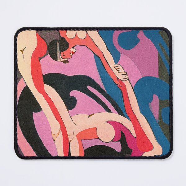 Item preview, Ernst Ludwig Kirchner Two Acrobats designed and sold by LaFabricaArt.