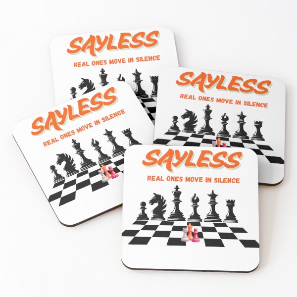 Item preview, Say Less Chess Power, Real Ones Move In Silence, Funny Chess designed and sold by z3boula.