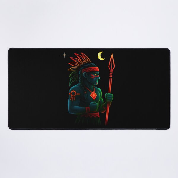Item preview, Neon Ashspear (Indian warrior) designed and sold by Brickroad Dsigns.