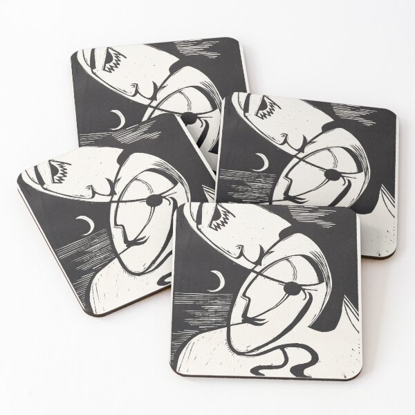Item preview, Ernst Ludwig Kirchner The Kiss Expressionism designed and sold by LaFabricaArt.