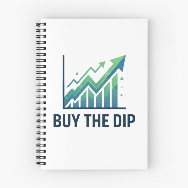 Item preview, Buy The Dip - Crypto & Stock Market Trading Motivation designed and sold by RealVibeVault.