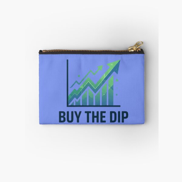 Item preview, Buy The Dip - Crypto & Stock Market Trading Motivation designed and sold by RealVibeVault.