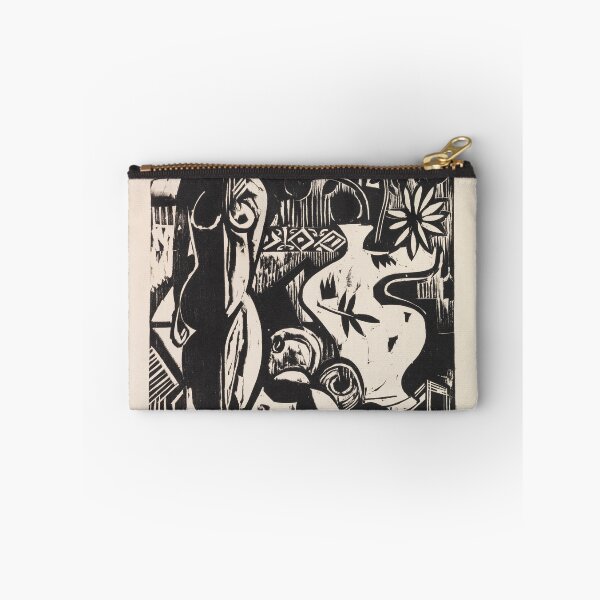 Item preview, Ernst Ludwig Kirchner Still Life Woodcut designed and sold by LaFabricaArt.