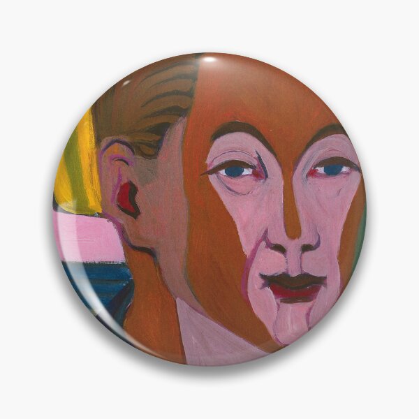 Item preview, Ernst Ludwig Kirchner Self Portrait Expressionism designed and sold by LaFabricaArt.