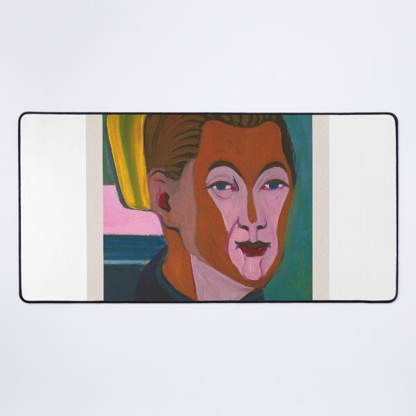 Item preview, Ernst Ludwig Kirchner Self Portrait Expressionism designed and sold by LaFabricaArt.