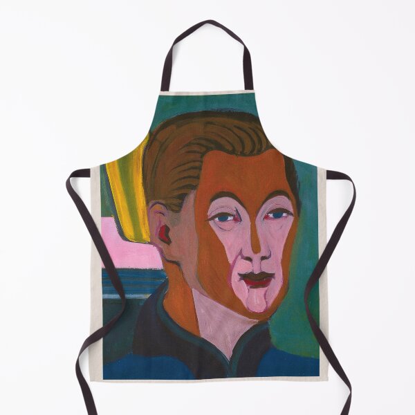 Item preview, Ernst Ludwig Kirchner Self Portrait Expressionism designed and sold by LaFabricaArt.