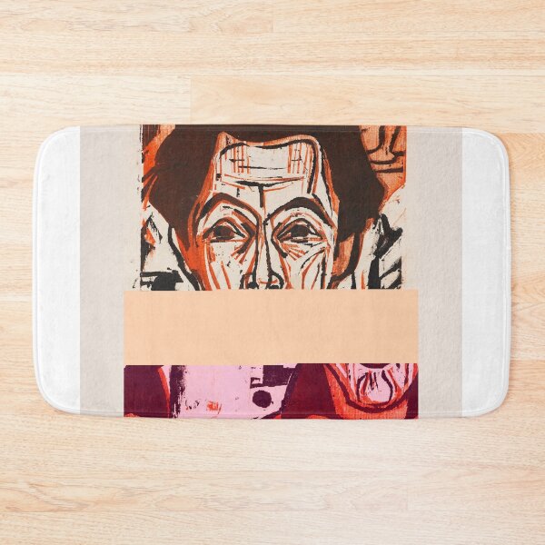 Item preview, Ernst Ludwig Kirchner Self Portrait Expressionism designed and sold by LaFabricaArt.