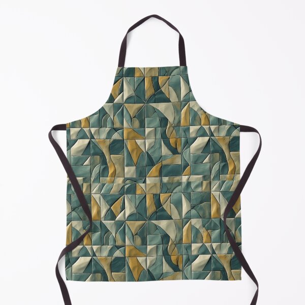 Item preview, Curved Harmony: Abstract Geometric Tile Relief designed and sold by Virtuals1.