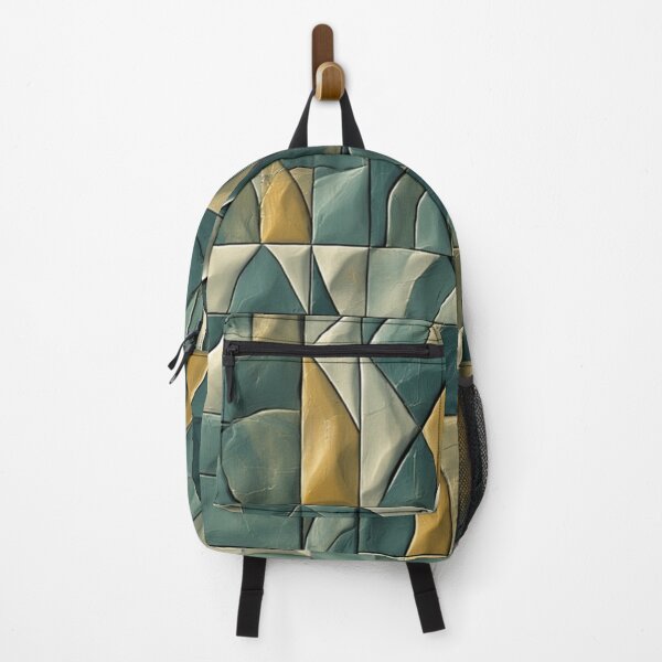 Item preview, Curved Harmony: Abstract Geometric Tile Relief designed and sold by Virtuals1.