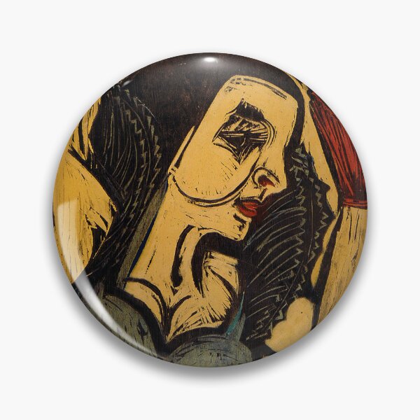 Item preview, Ernst Ludwig Kirchner Nina Hard Poster designed and sold by LaFabricaArt.