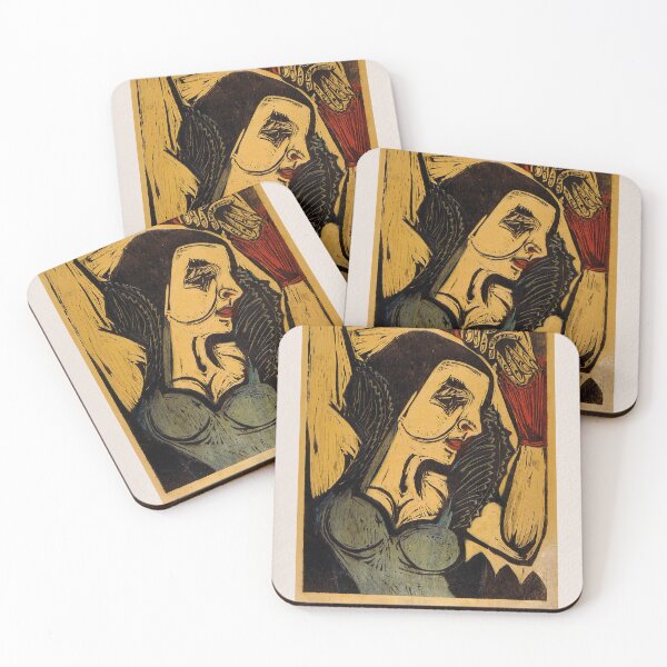 Item preview, Ernst Ludwig Kirchner Nina Hard Poster designed and sold by LaFabricaArt.