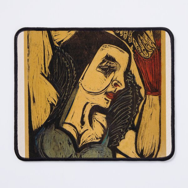 Item preview, Ernst Ludwig Kirchner Nina Hard Poster designed and sold by LaFabricaArt.