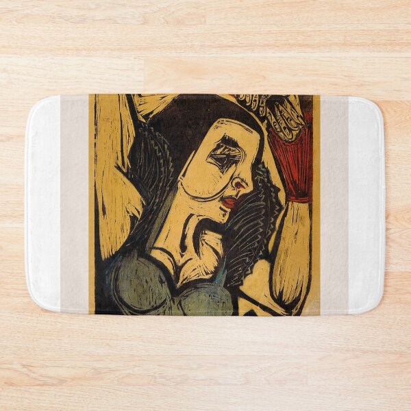 Item preview, Ernst Ludwig Kirchner Nina Hard Poster designed and sold by LaFabricaArt.