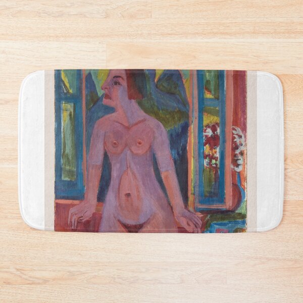 Item preview, Ernst Ludwig Kirchner Nude at Window designed and sold by LaFabricaArt.