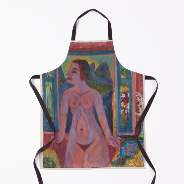 Item preview, Ernst Ludwig Kirchner Nude at Window designed and sold by LaFabricaArt.