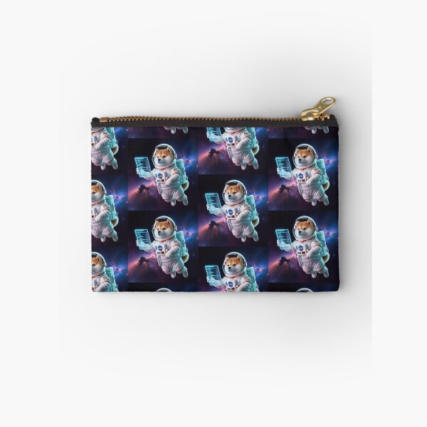Item preview, Shiba Inu Space Traveler - Astronaut Dog in Deep Space designed and sold by Nadoshaa1998.