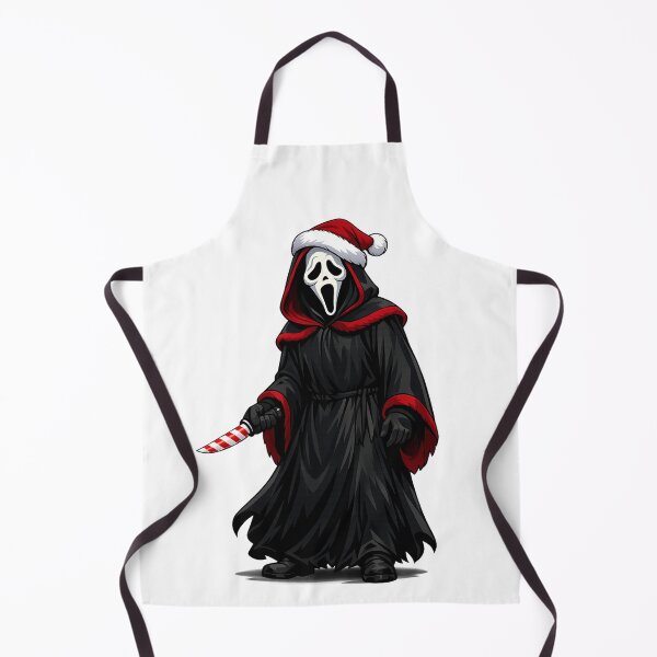 Item preview, Holiday Slasher Masked Killer | Creepy Christmas Horror Cartoon Art designed and sold by Sonic Nova Studios.