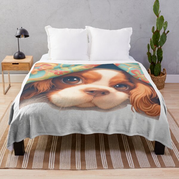 Item preview, Soft Puppy Portrait With Warm Colors designed and sold by Silrom.