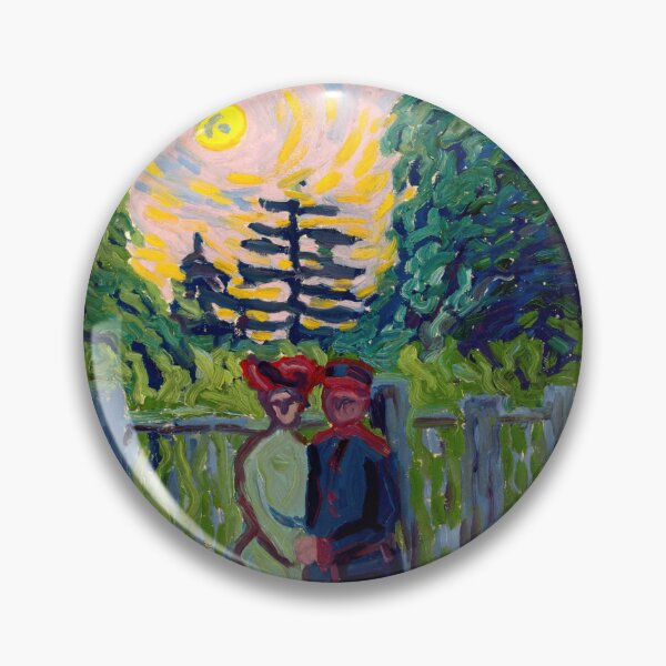 Item preview, Ernst Ludwig Kirchner Moonrise Expressionism designed and sold by LaFabricaArt.