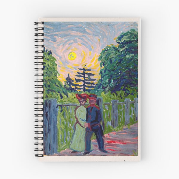 Item preview, Ernst Ludwig Kirchner Moonrise Expressionism designed and sold by LaFabricaArt.