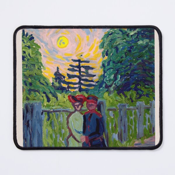 Item preview, Ernst Ludwig Kirchner Moonrise Expressionism designed and sold by LaFabricaArt.